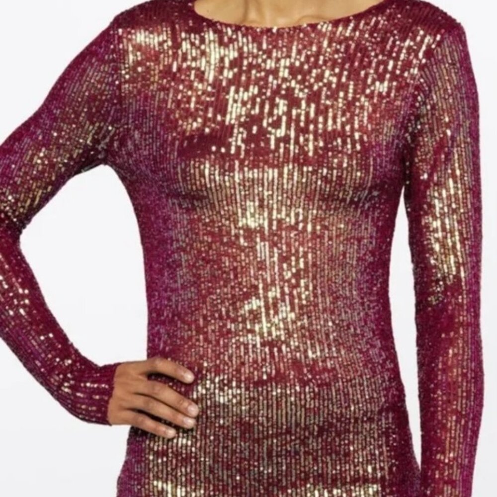 Gold Rush Long Sleeve Red